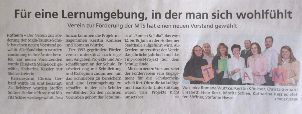 Presse neuer Vorstand